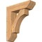 Ekena Millwork Westlake Slat Smooth Bracket w/ Offset Brace, Western Red Cedar, 7 1/2"W x 26"D x 30"H BKT0806X26X30WTL06SWR - alternate 1